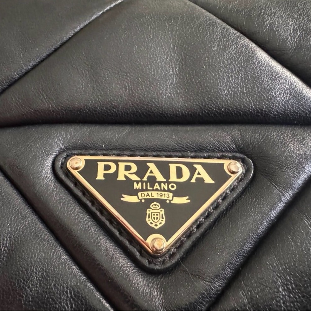 Prada System Nappa Leather Patchwork Crossbody Ba… - image 6